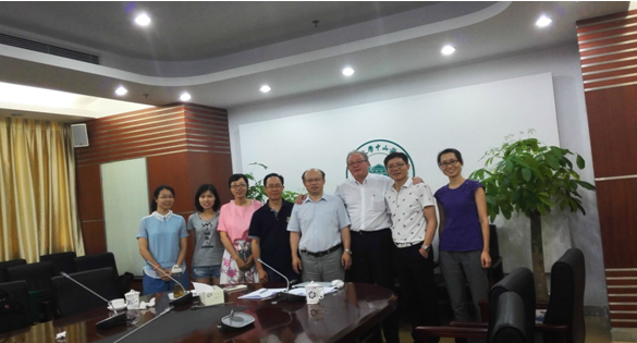 热带病学专家Moussa Sacko 教授及Marcel Tanner教授来访公司