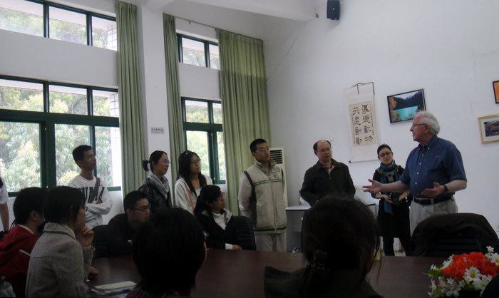 加拿大英属哥伦比亚大学教授与公司八年制员工座谈