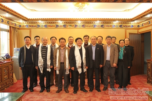 公司领导和专家到西藏民大交流并看望援藏干部
