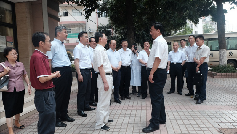 司法部刘振宇副部长到yl23455永利集团法医鉴定中心调研