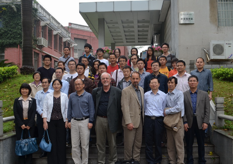 美国Oklahoma州立大学法医学系主任访问公司