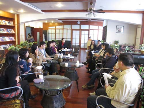 公司青年教师联谊会举行2012年工作总结会